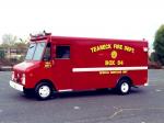 Chevrolet Kurbmaster Step-Van Service Firetruck by Grumman Olson 1985 года